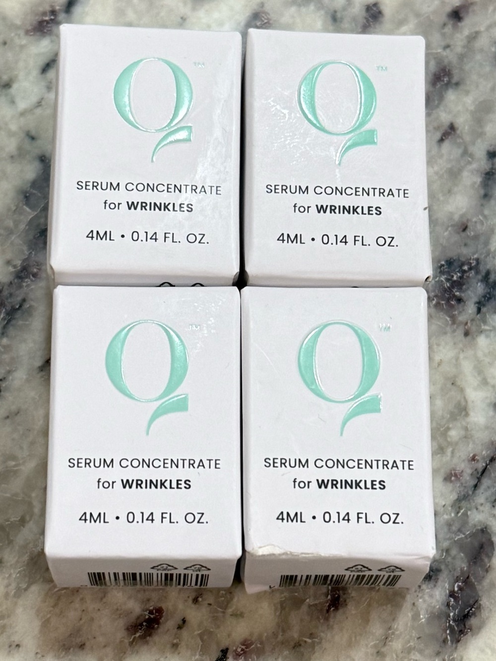 Qure Skincare Serum for WRINKLES Lot of (4) Includes Serum only EXP 3/2028
